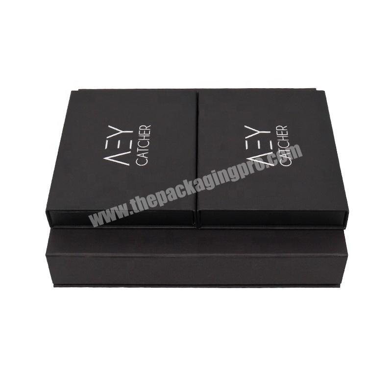China Made Custom Black Boxes For Gift Pack
