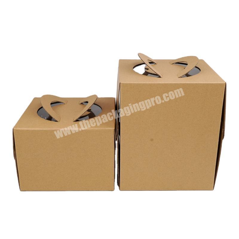 China Manufactory  cake boxes plastic clear portable cake box cake boxes cardboard with factory prices