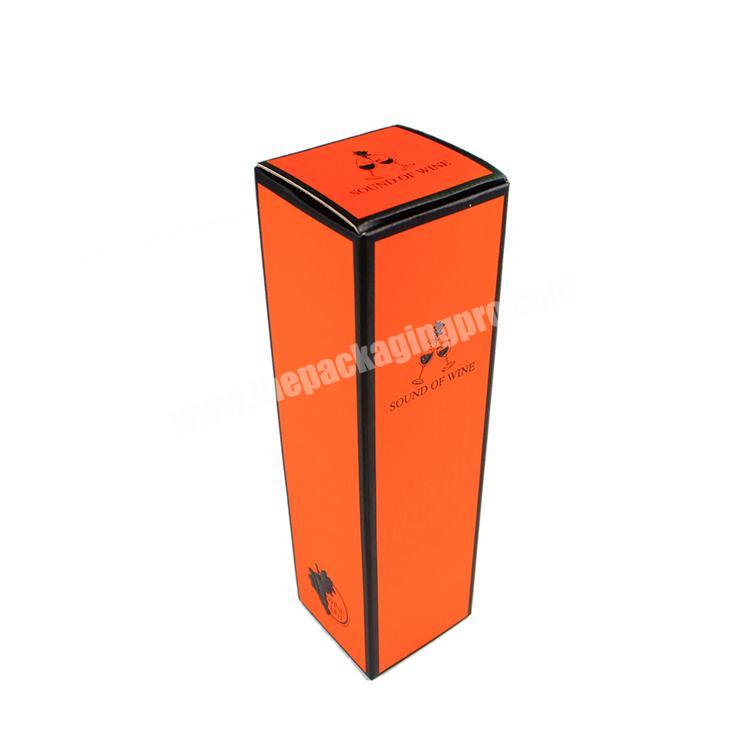 China manufacturer accept custom corrugated board beverage packaging box