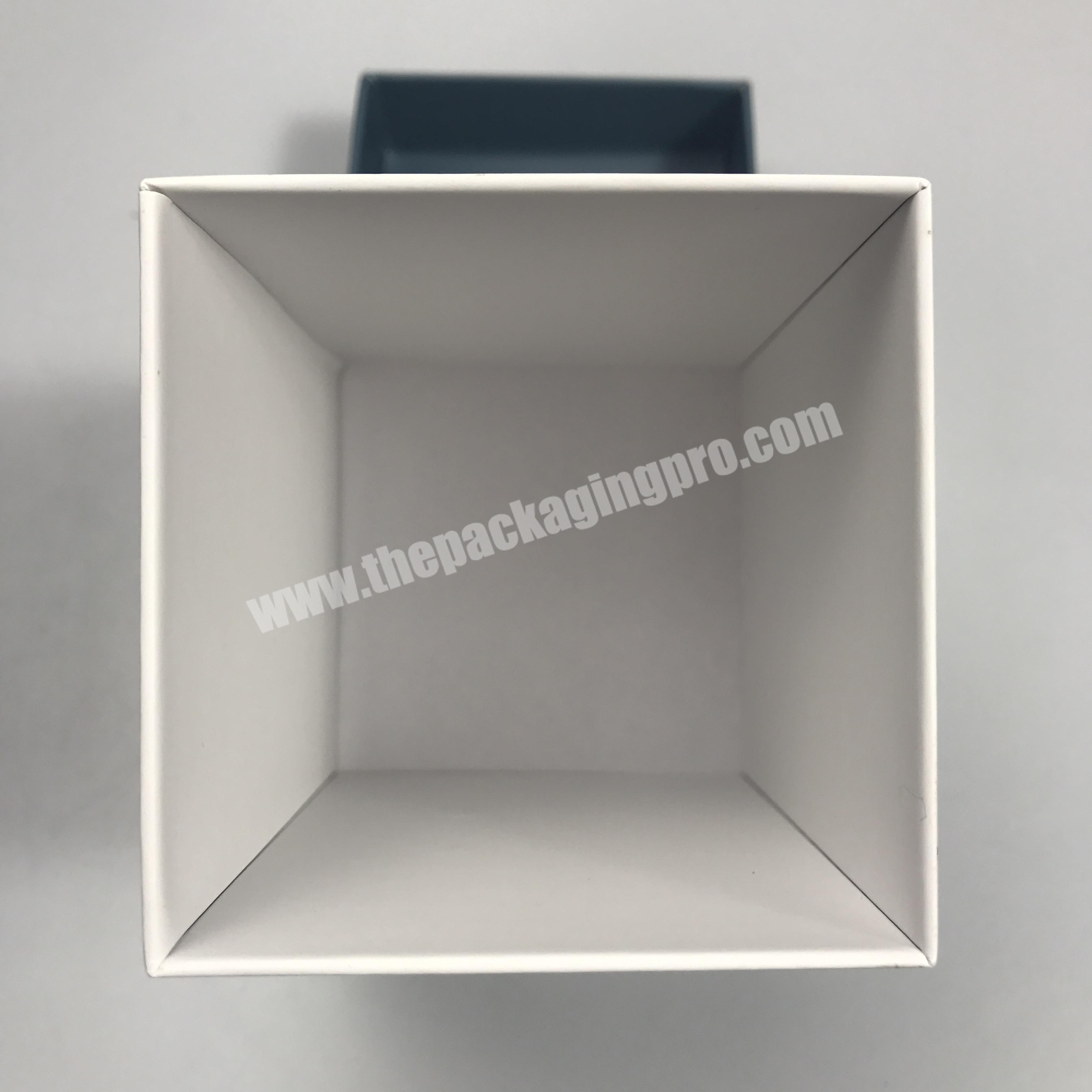 China manufacturer ball candle ashland amber glass holder paperboard packaging box