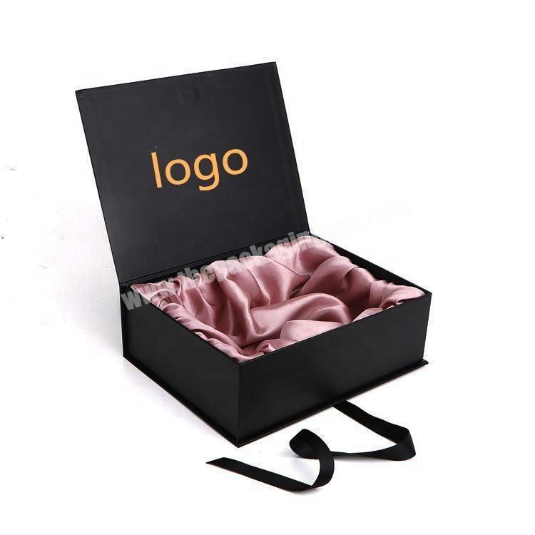 China Manufacturer custom hair extension box packaging wholesale