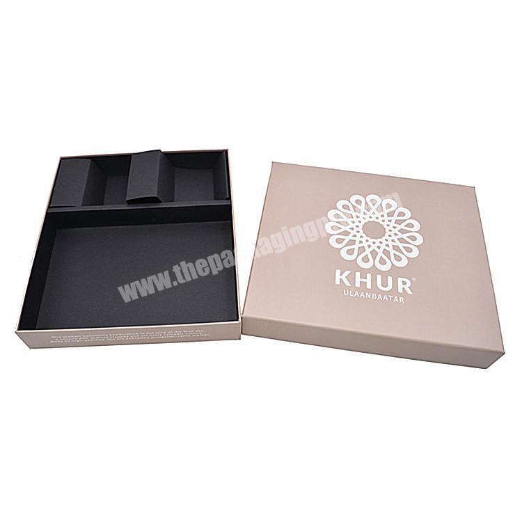 China manufacturer customized logo luxury scarf lid and base cardboard paper box for clothes shirt dress