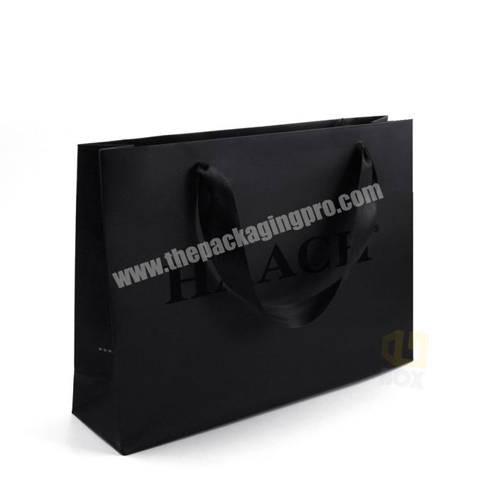 China manufacturer High quality Black matte lamination custom cardboard recyclable printing paper packaging gift box