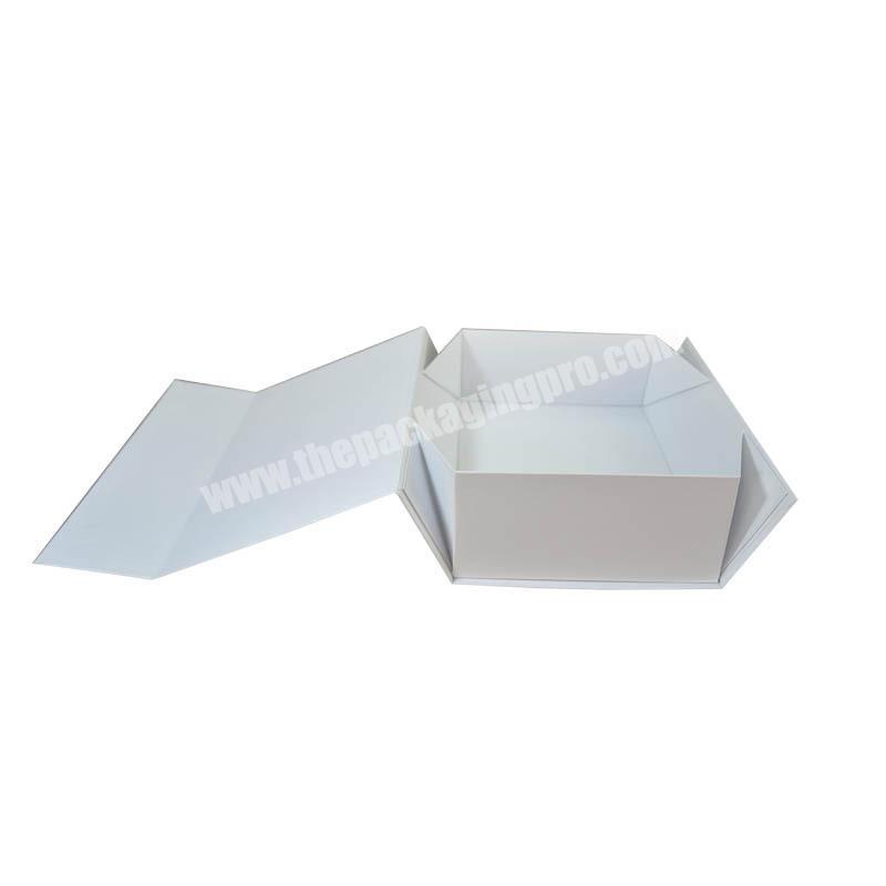 China Manufacturer High Quality Rigid Cardboard Packaging Magnetic Folding Box
