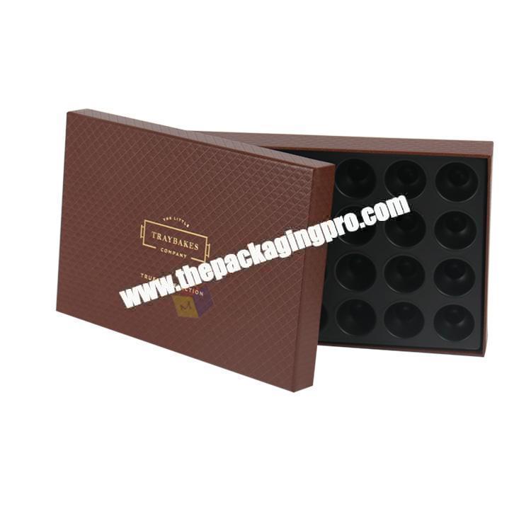 China manufacturer hot sell accept custom chocolate gift packaging box