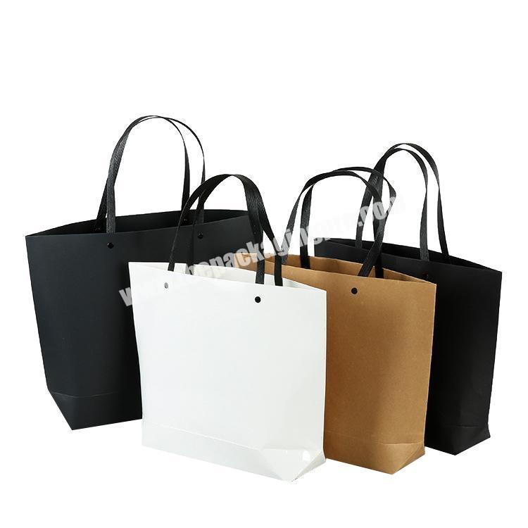 China Manufacturer Professional Customized Luxury Gift Paper Shopping Take Away Bag With Your Own Logo