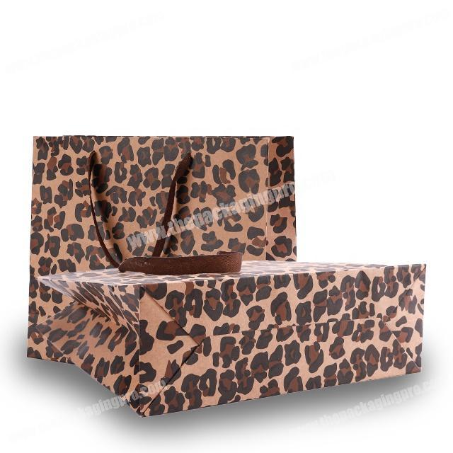 China Manufacturer Supply New Luxury Kraft Paper Shopping Gift Bag