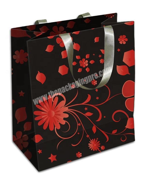 China Manufacturer White Luxury Printed Gift Custom Shopping Paper Bag With Your Own Logo