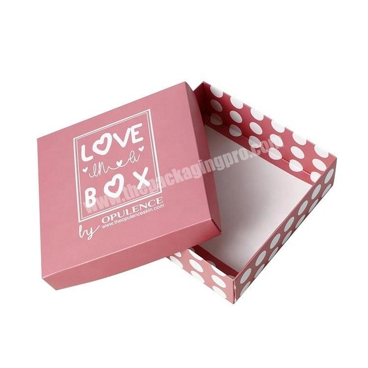 China OEM Fashion Skin Care Logo Printed Cosmetic Packing Box