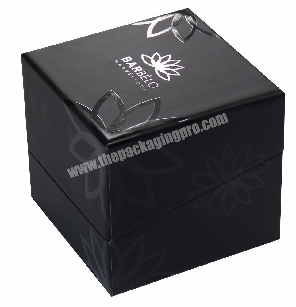 China OEM stone base for gift stamp box square gold paper boxes