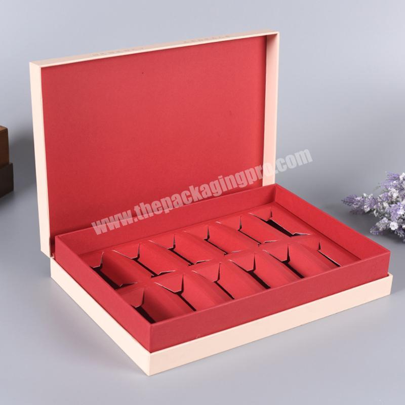 China paper packaging box factory strong thickness cardboard rigid box for cosmetic products