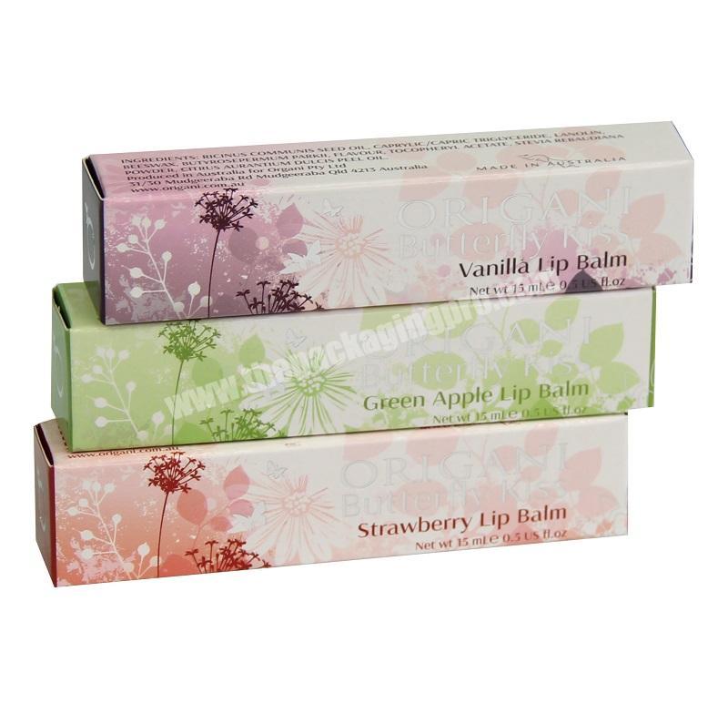 China Printing Cosmetic Paper Box with PVC Window Custom Fancy Rectangle Square Folding Cartons Cosmetic Packaging Box