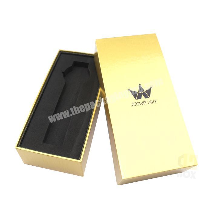 China Suppler Custom High End Wrist Watch Gold Paper Gift Packaging Box Logo Crown Win
