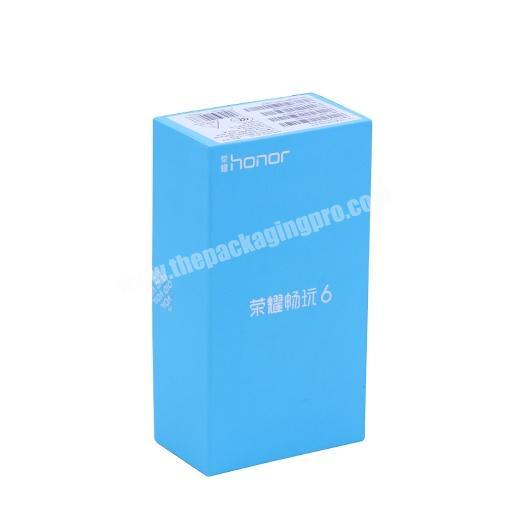 China Supplier Cell phone packaging paper box mobile phone paper box packaging with customized printing