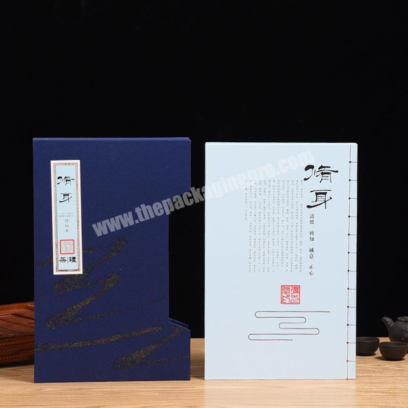 China Supplier Custom luxury rigid drawer packaging gift box with dividers cardboard box for sachet box