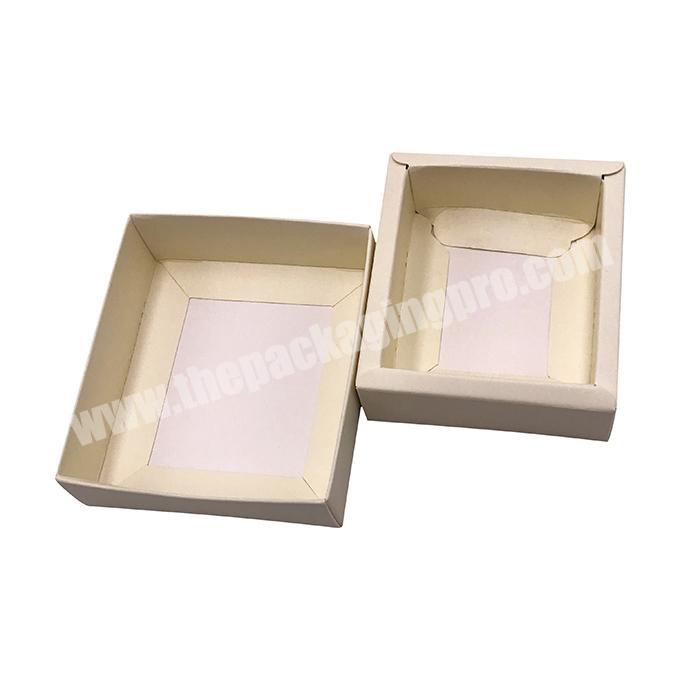 China supplier custom printed two pieces lid and based box packaging pen gift paper hair
