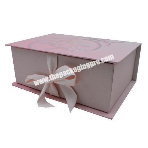 China Supplier Custom Rigid Cardboard Magnetic Bookshape Gift Box for Hair Extension Wig Packaging Box