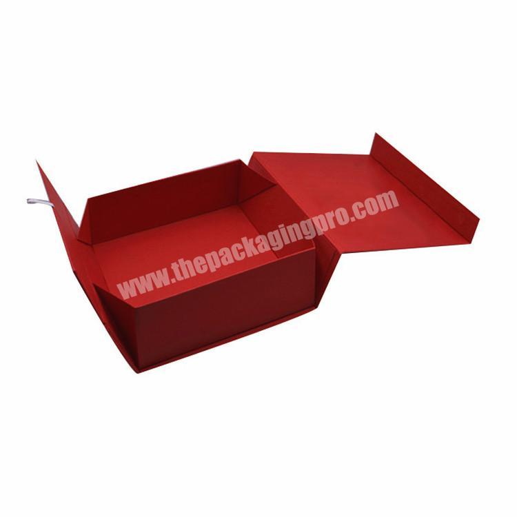 China Supplier Fancy Custom Handmade Gift Box for Scarf Dress Tshirt Rigid Cardboard Paper Box Wallet Purse Gift Box Packaging