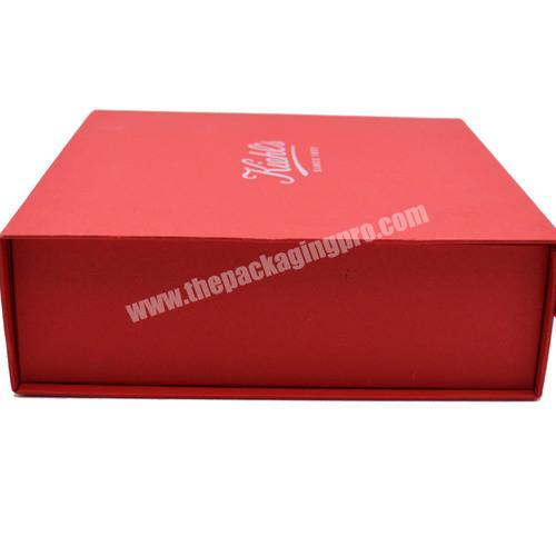 China Supplier Fancy Custom Handmade Gift Box for Scarf Dress Tshirt Rigid Cardboard Paper Box Wallet Purse Gift Box Packaging