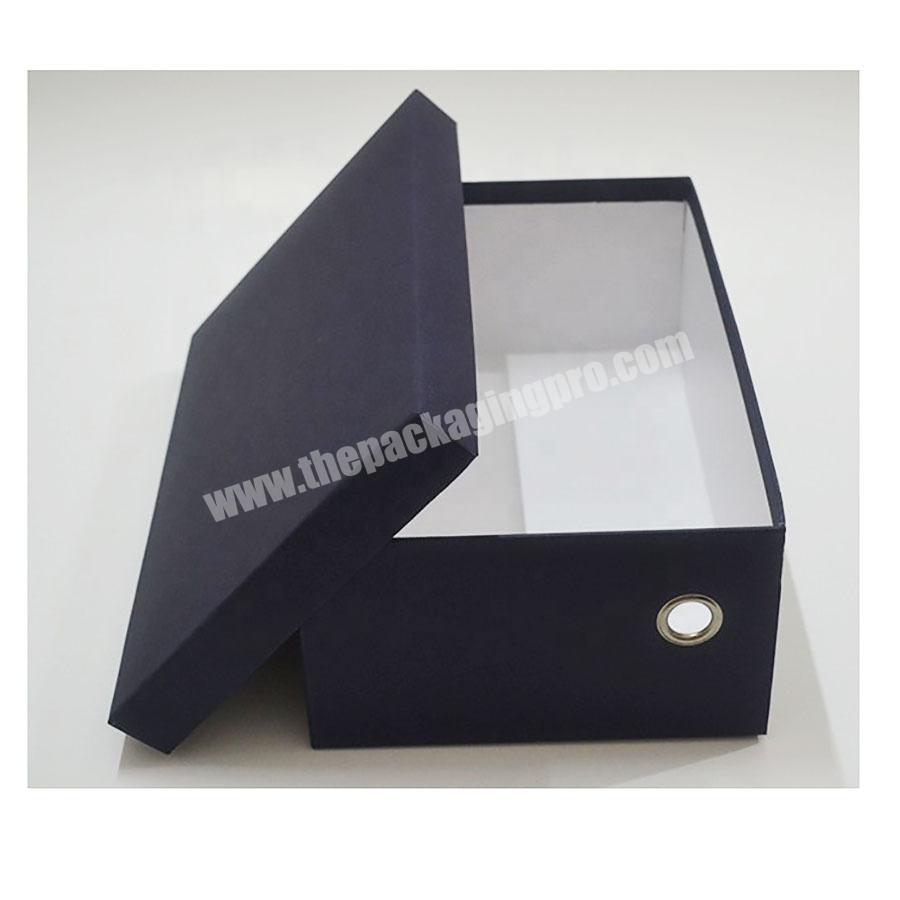 China Supplier High Quality Men'S Shoe Boxes Recycled Packaging