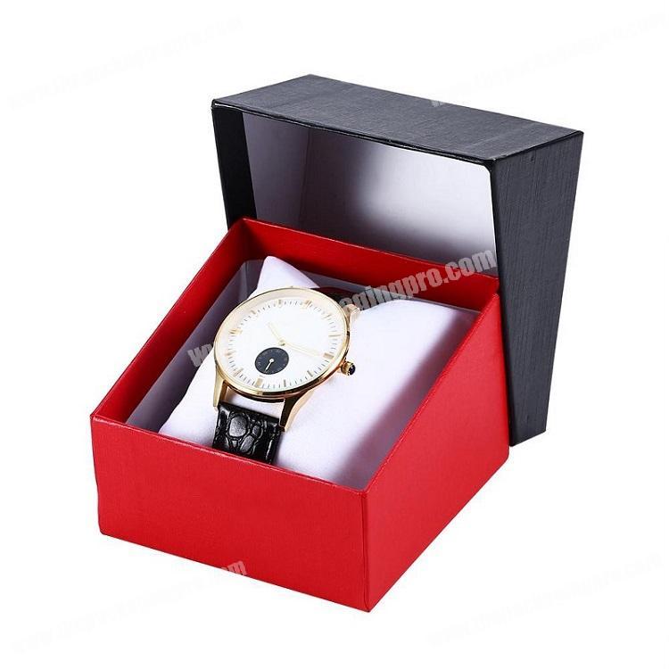 China Supplier Luxury  Paper Custom Brand Watch Storage Presentation Box Packaging