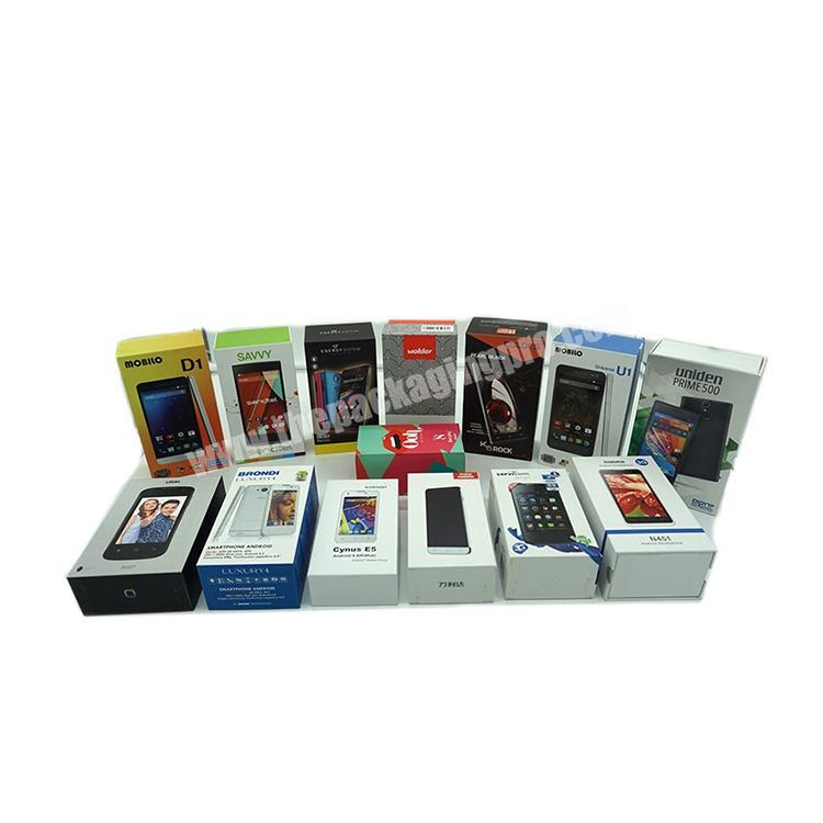 China Supplier Mobile Strong Quality Cardboard Cell Smart Luxury Phone Case Packaging Gift Box