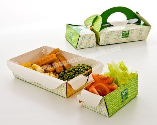 China Supplier Professional Customized Fast Food Grade Blister Material Box liners Packaging Food Grade Box With Window