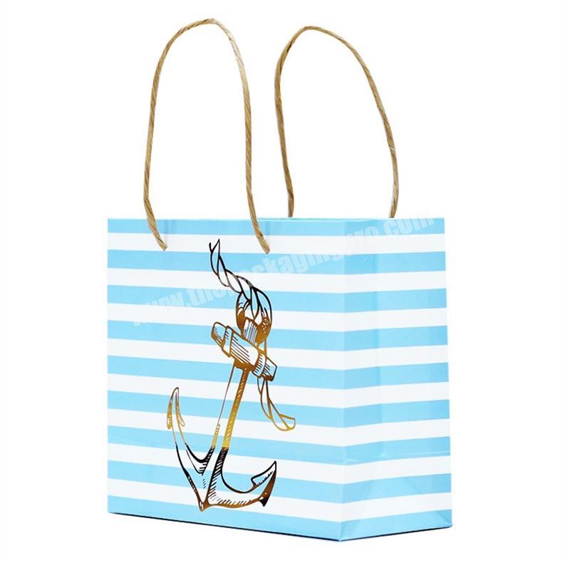 China Suppliers Customised Logo Cheap Paper Shopping Bag Gift Bag With Handles