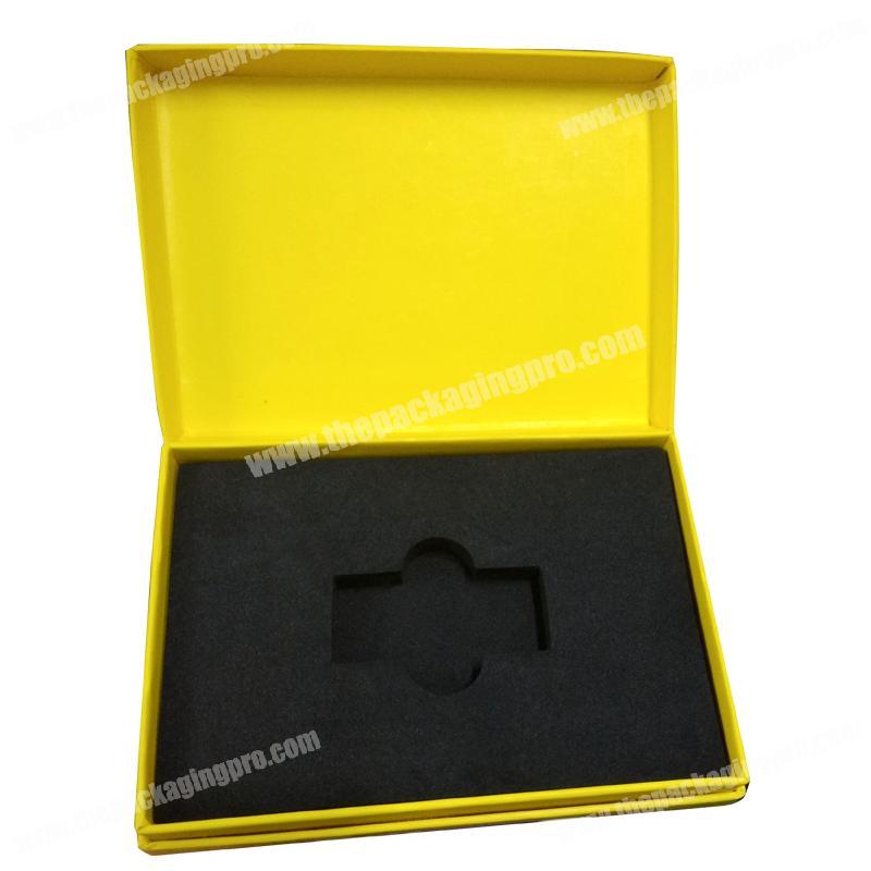 China suppliers hard recycle gift packaging manufacturers custom luxury USB box with foam