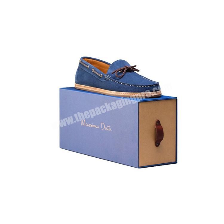 China wholesale custom logo luxury recycled cardboard shoe boxes