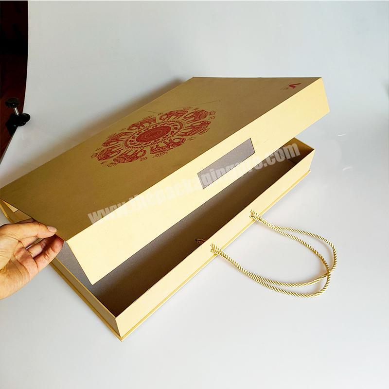 China Wholesale Eco Friendly Natural Material Kraft Paper Gift Box