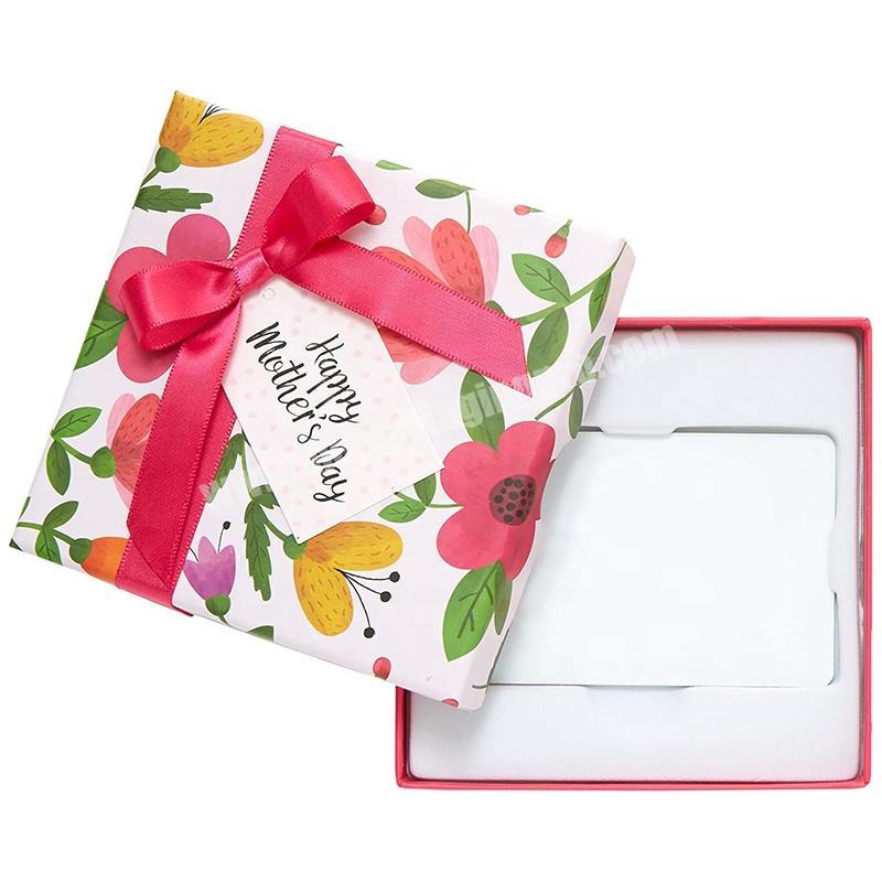 China wholesale Retail Custom Logo Printed clothing Packaging Boxes carton Paper Magnetic christmas Gift Box