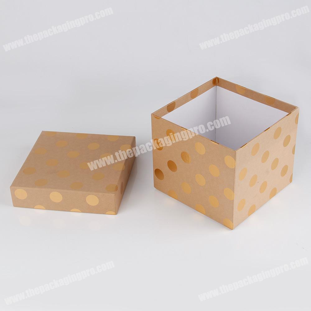China wholesale wedding small gift packaging kraft paper box