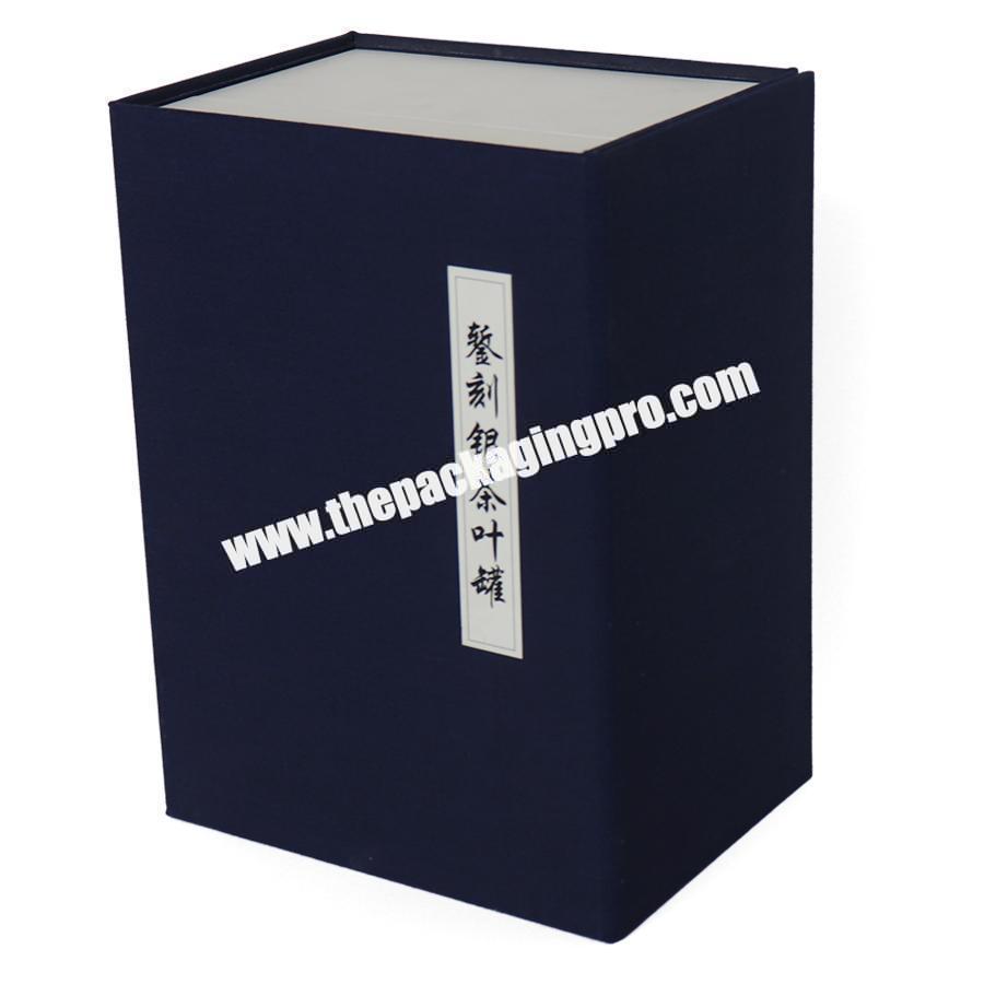 Chinese factory folding tea cardboard box
