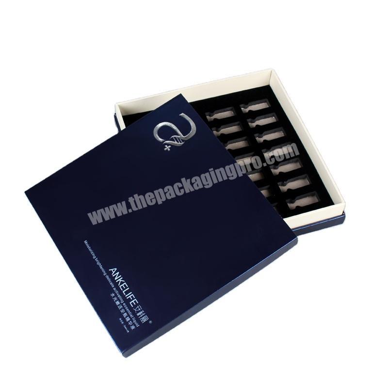 Chinese factory high quality custom cosmetic packaging box