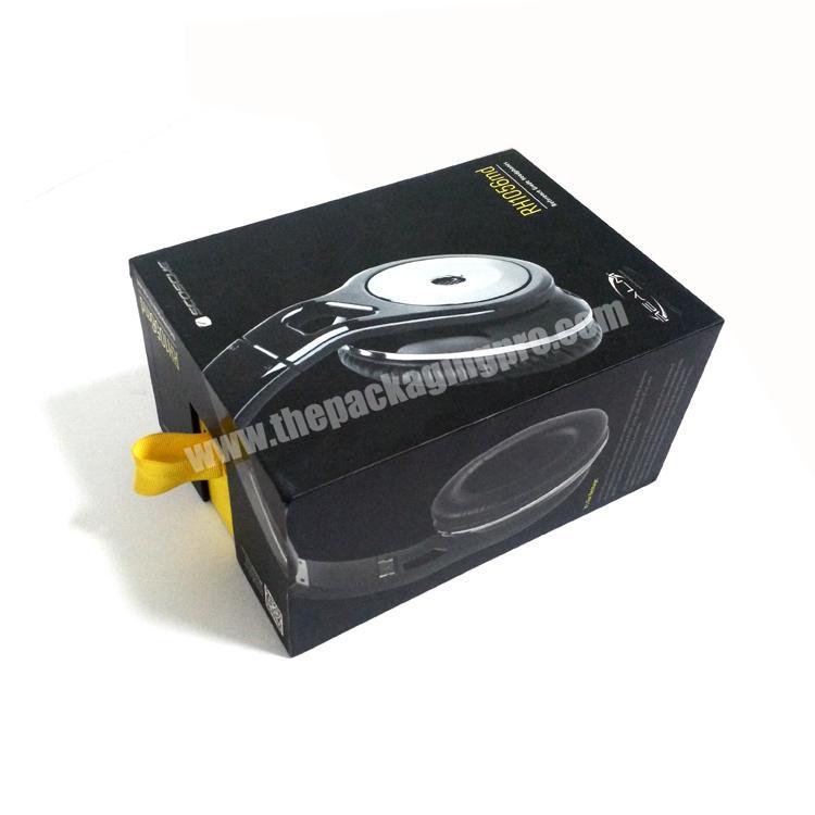 Chinese factory high quality custom headphone paper box