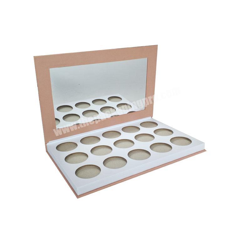 Chinese factory professional custom private label paper eyeshadow box