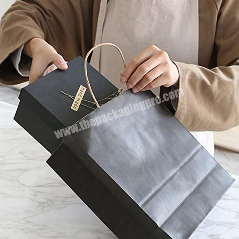 Chinese Manufactures Shopping New Design brown Food Kraft Paper Packaging Bag