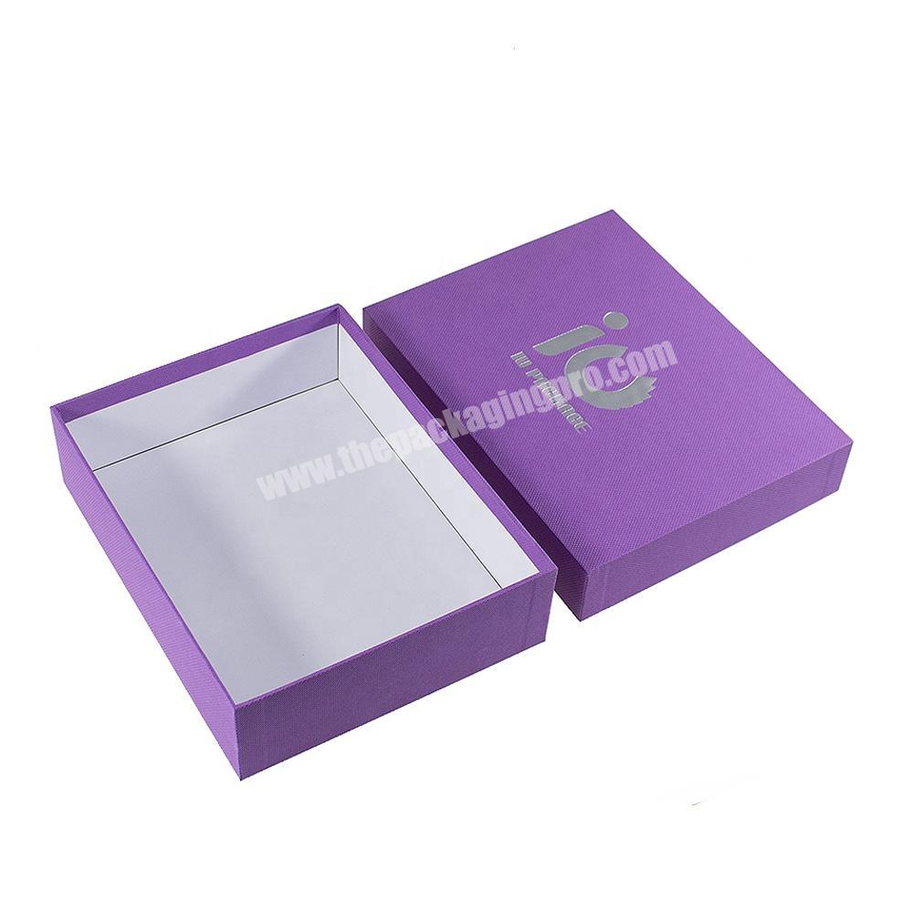 Chinese supplier high quality custom tshirt paper box packaging