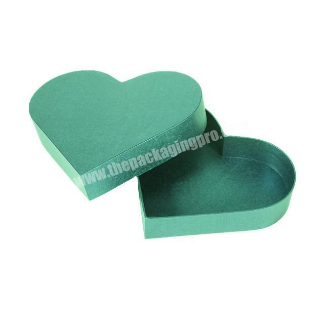 chocolate candy gift unique packaging heart shape cookie boxes with lid