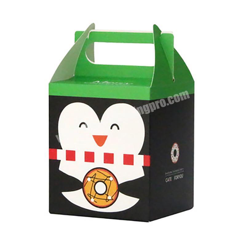 Christmas Favour Biscuit Packaging Boxes Small Candy Kraft paper Box
