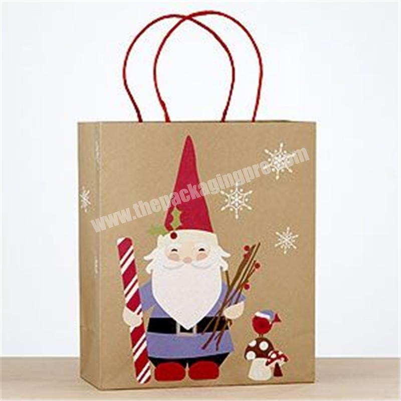 Christmas gift bags with candy bag packaging for Give gifts gift