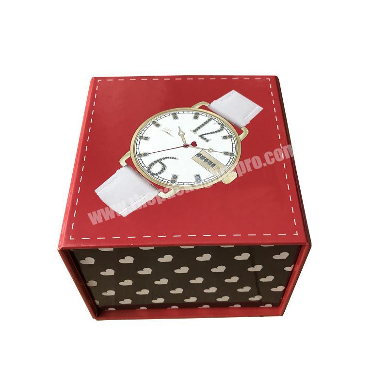 Christmas packing box watch gift box custom logo