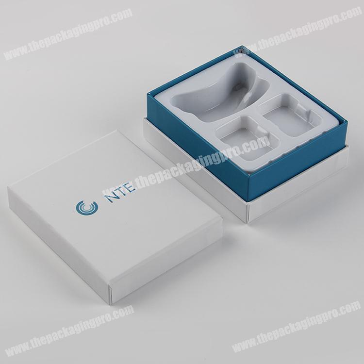 clamshell ivory EVA cellophane perfume packaging paper box