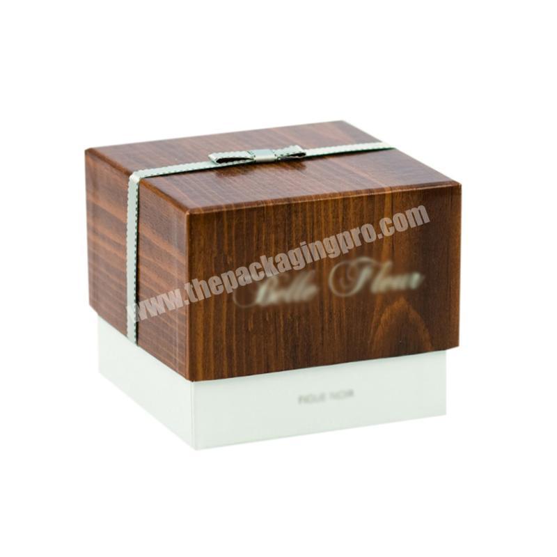 Classic gift paper box lid and base rigid box