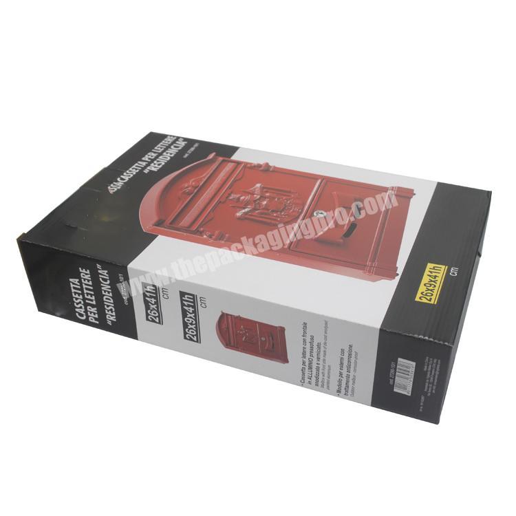 Clothes corrugated cardboard lightweight packaging boxes custom printed for delivery