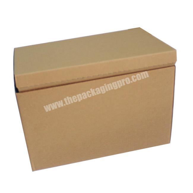 Clothes Packaging Custom Design Kraft Paper Corrugated Carton Box