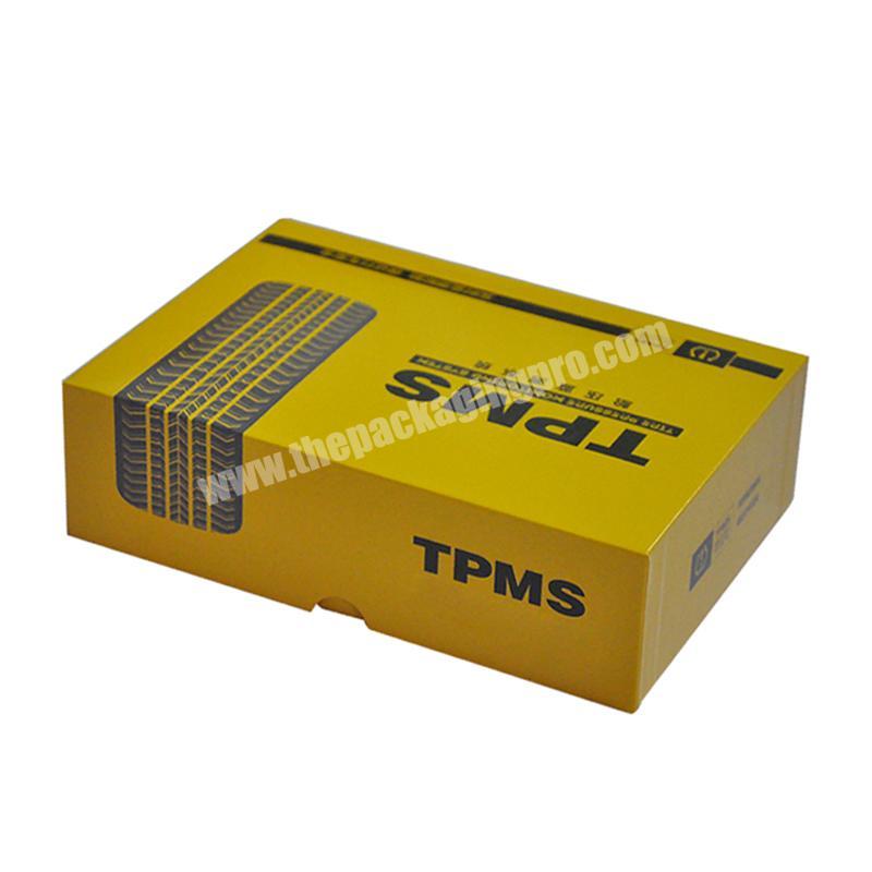 CMYK 4 Color Offset Printing Cardboard Boxes For Printed Packaging Custom Print Handle Box Thick