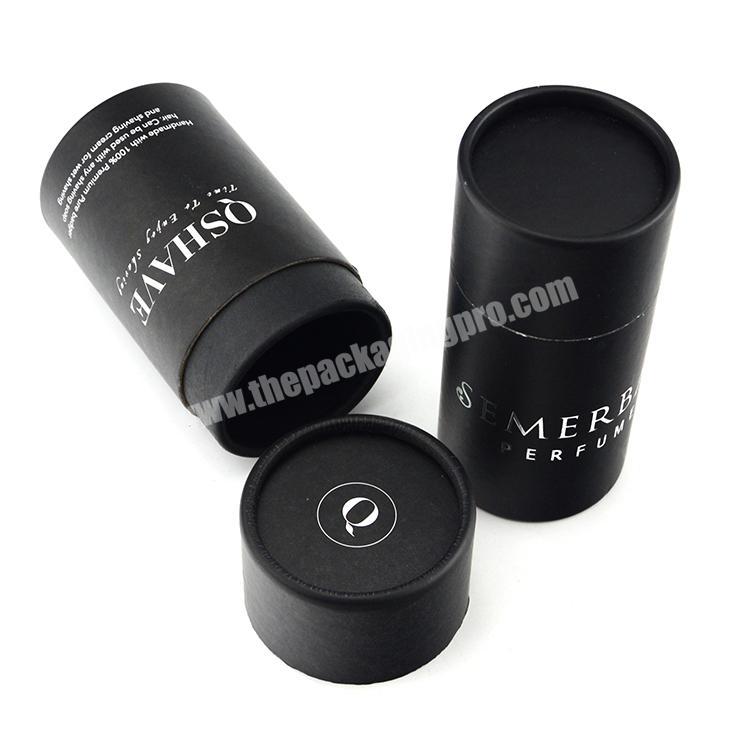 CMYK printing cylindrical cosmetic paper box paper round box for perfume packaging