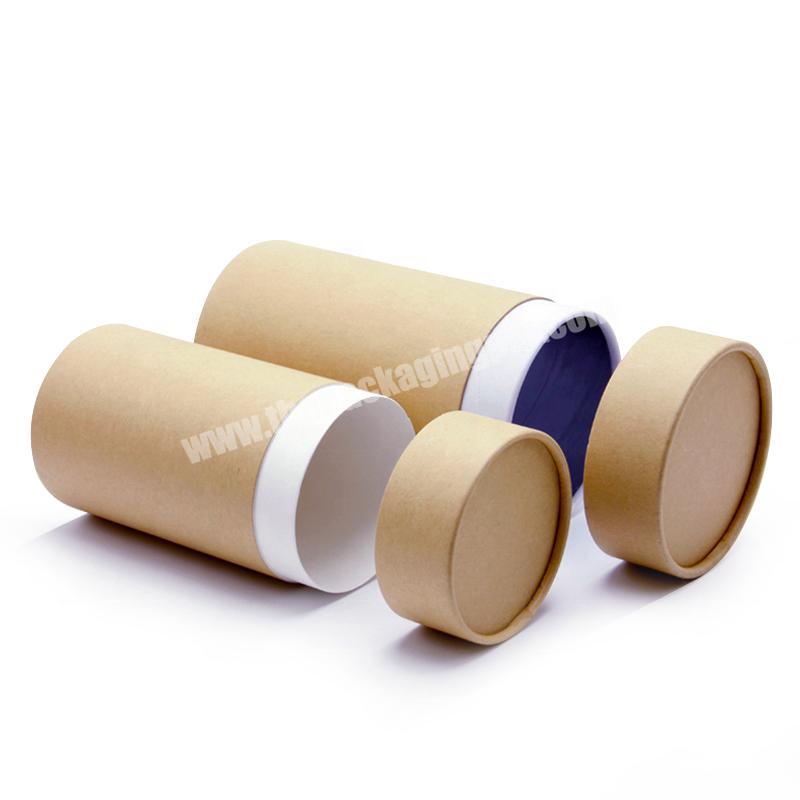 CMYK Printing Paper Cans Packaging Recycled Tea Paper Tube
